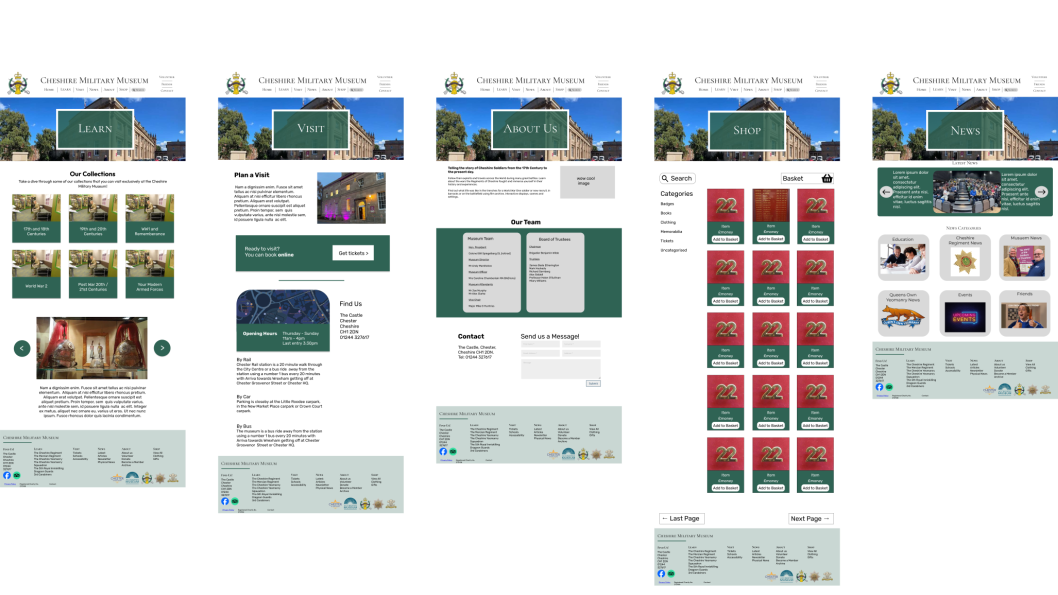 Museum Website Redesign